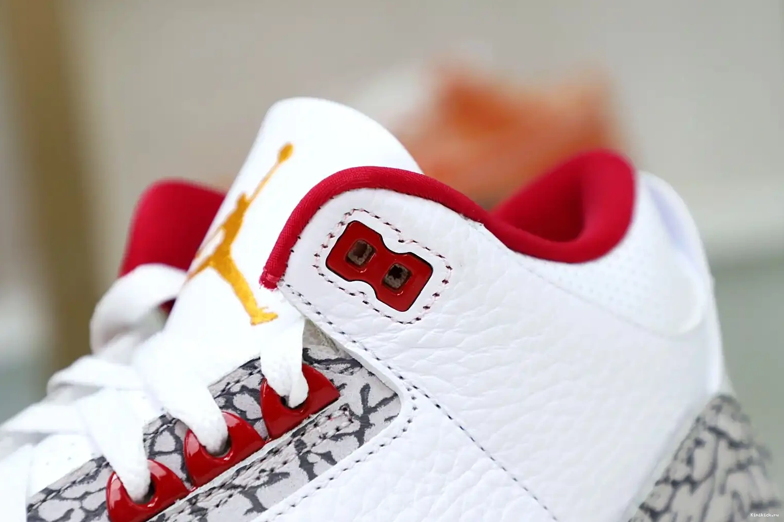 Retro Jordan Red(CT8532-126） Cardinal Kimikick  3 Air 0520